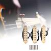 Alnico V Single-Coil-Sized Humbuckers Neck / Middle / Bridge Pickups for Electric Guitar Replacement