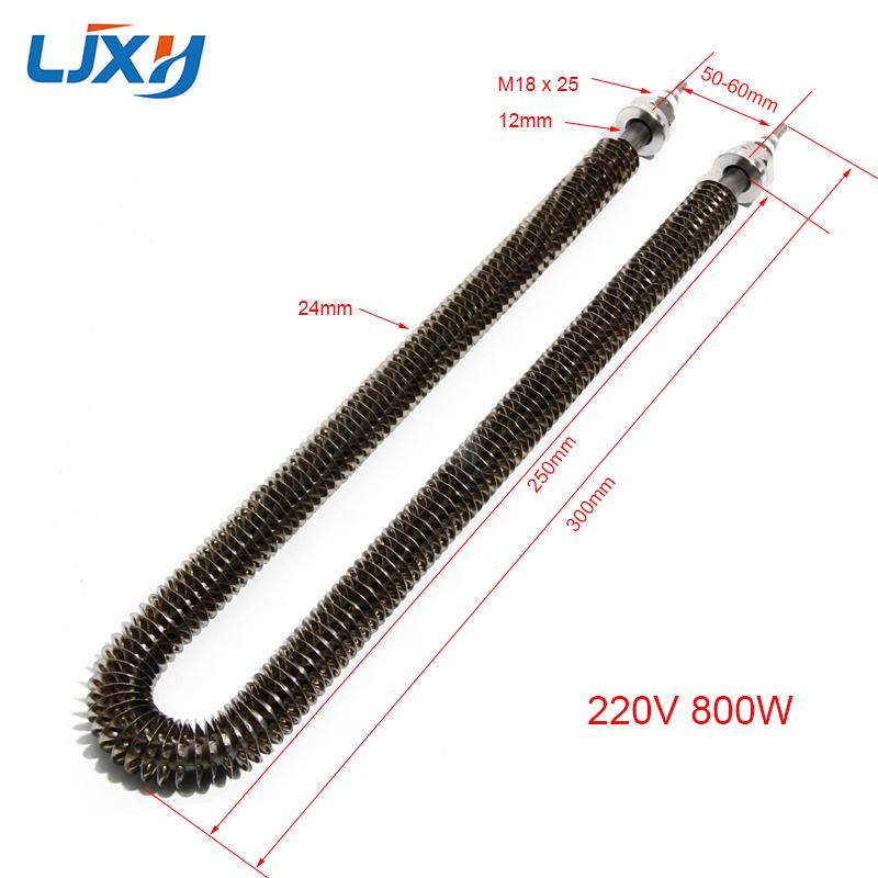 

LJXH Finned Tubular Heater U Type Air Heating Element 201SS 304SS 0.8KW 1KW 1.2KW 1.5KW 2KW 201SS