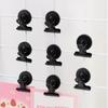 20/1pcs Black Magnet Clips Refrigerator Magnet Clamp Whiteboard Magnetic Photo Wall Metal Storage Hook for DIY Office Kitchen