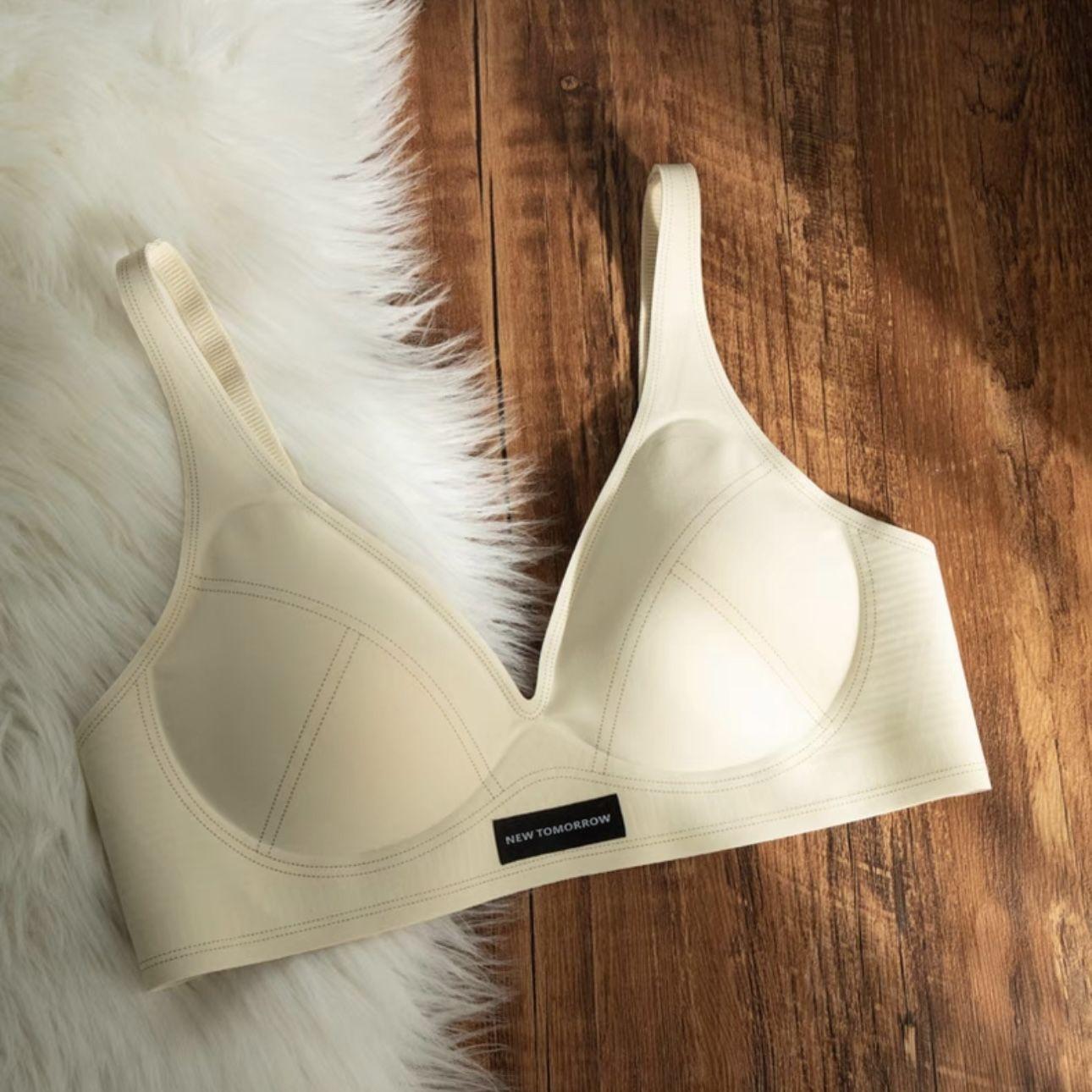 

Женская мода Push Up бюстгальтеры сексуальное однотонное нижнее белье с открытой спиной майки бюстгальтеры для девочек домашняя уличная одежда топы 32/70AB призрак белого