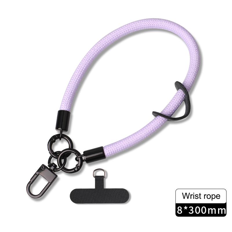 Univerzální šňůrka na telefon proti ztrátě, odnímatelná barevná šňůrka na krk, bezpečnostní poutko na telefon, kroužek na klíče, řetízek, lano s kartou