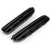 2pcs Glossy Black Side Fender Grille Air Flow Vents Replacement Fit for E60 E61 M5 2006‑2010