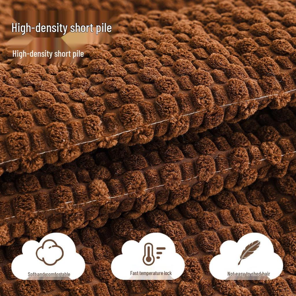 2026 Plush Anti-Slip Sofa Seat Cushion for Autumn/Winter Comfort