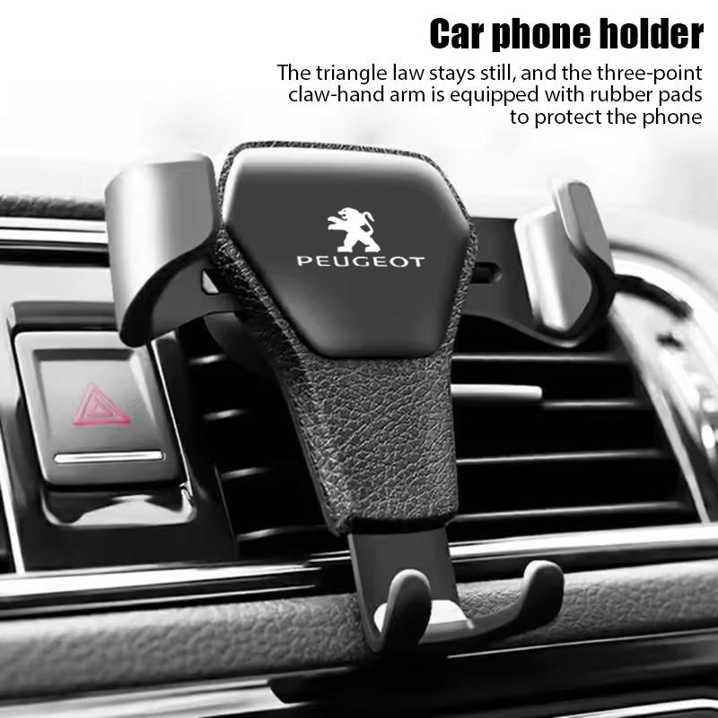 

Gravity Sensing Car Phone Holder Auto Grip Universal Bracket For Peugeot 607 106 406 407 307 206 301 408 5008 4008 2008 107 508