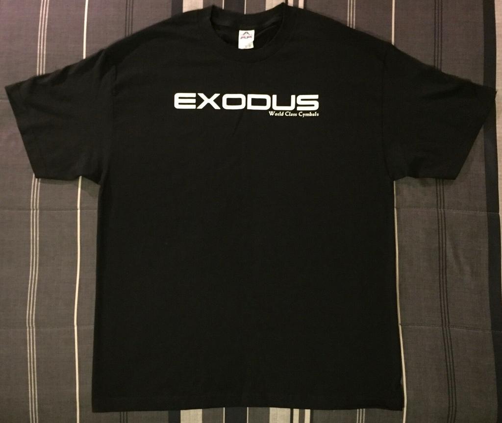EXODUS Cymbals T Shirt Exodus World 