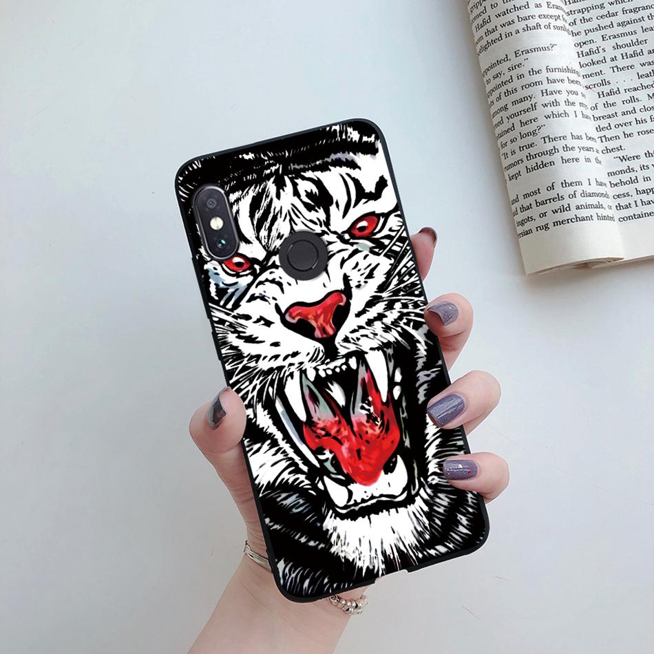 For Funda Xiaomi Redmi Note 5 Case Redmi Note5 Pro Cover Cute Cartoon Cat Silicone Phone Case For Xiaomi Redmi Note 5 5Pro Etui