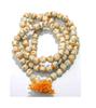 TreegoArt Handcrafted Tulsi Mala Engraved Maha Mantra,Hare Ram Hindi 8 MM Bead Size-108 Beads Jaap Mala - Pack Of 2