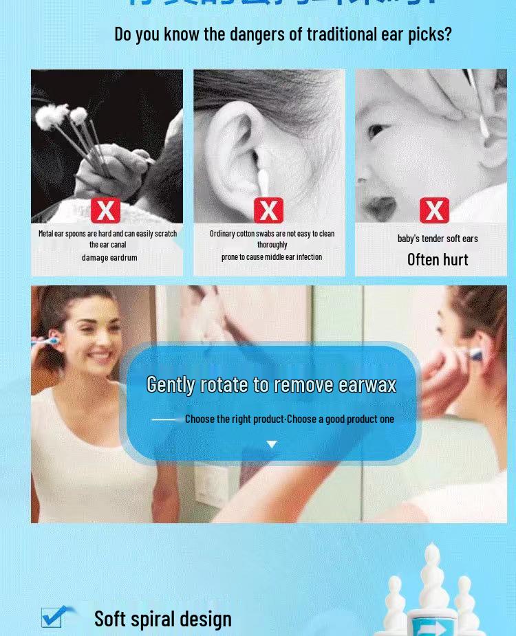 Spiral Ear Cleaner Manual Tool