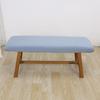 Footstool Cover Solid Color Stool CaseLong Bench Cover Piano Bench Slipcover Chair Cover Universal Elastic Multi-color Seat Case