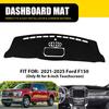 Dashboard Cover Mat Car Interior Pad Fit 2024 2025 Ford F150