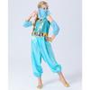 New Halloween Children Princess Jasmine Search Banner Magic Lamp Performance Clothes Full Dance Clothes