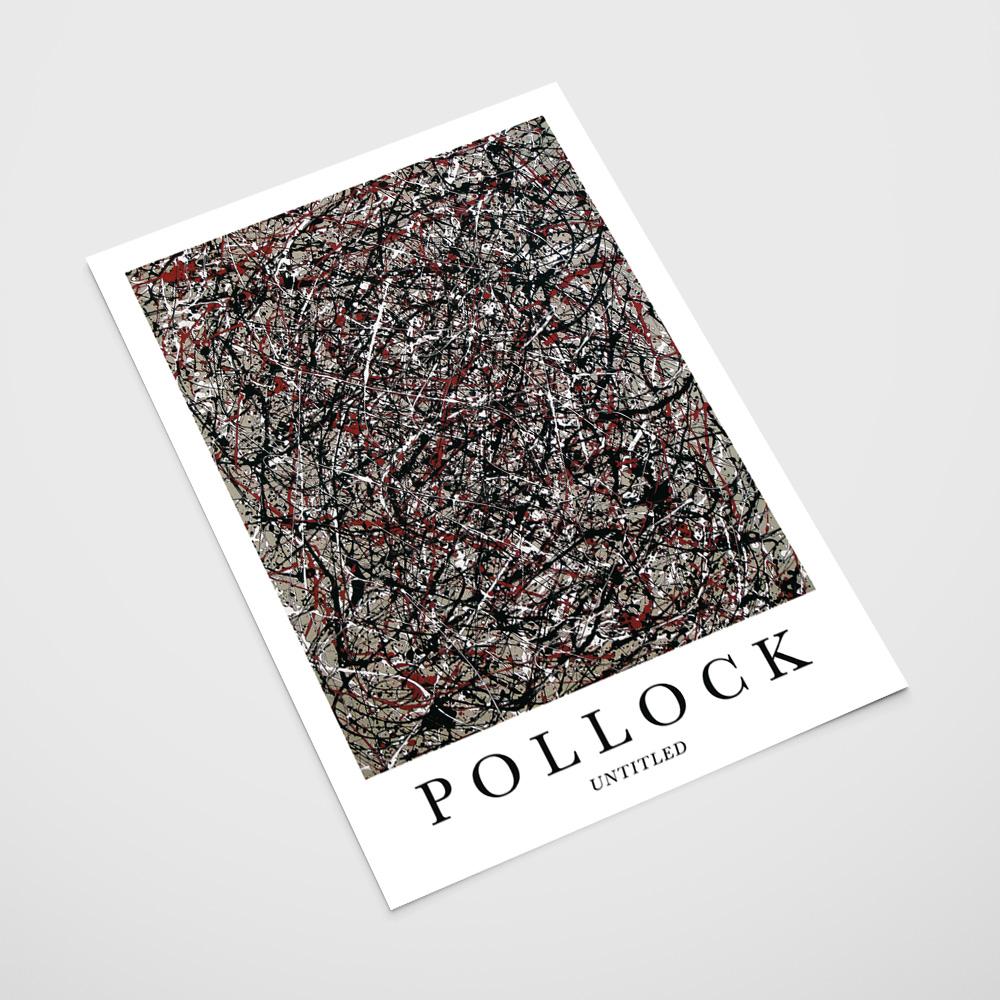 Plakat Jackson Pollock abstrakcja