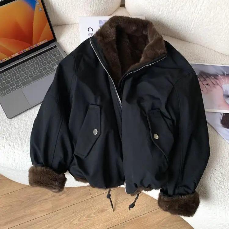 Women Winter Coat Cotton Jacket Fleece