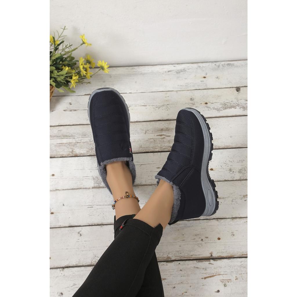 Paarschuhe, Schneestiefel, Rutschfeste Schuhe, Kurze Stiefel, Baumwollschuhe, Wildlederschuhe, Dicke Schuhe