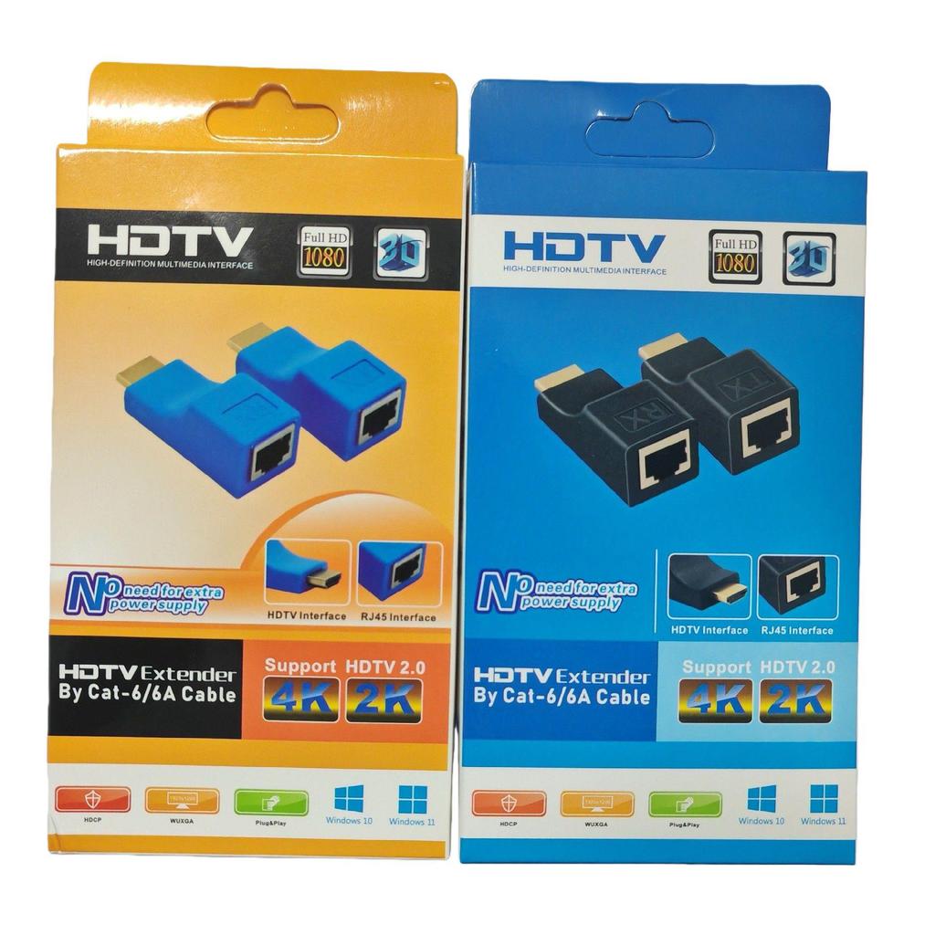 1080P HD HDMI Ethernet Extender: Transmit HD Signals Via RJ45 Up To 60m