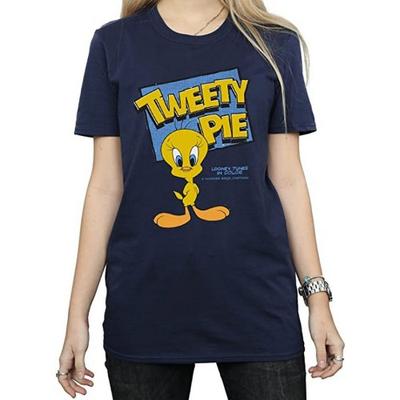 Womens/Ladies Tweety Cotton Boyfriend T-Shirt
