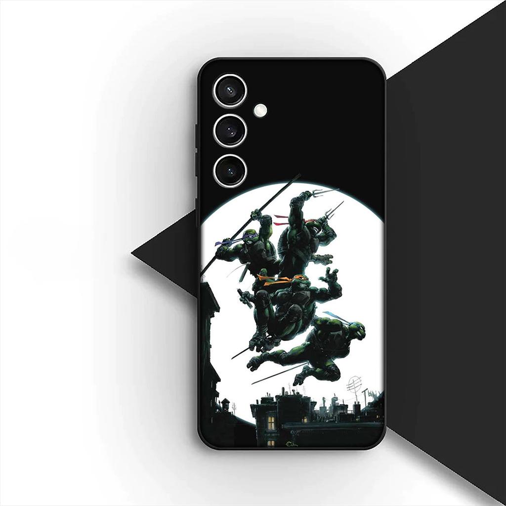 Ninjas Anime T-Turtles Cartoon Phone Case for OPPO A80 A18 A16 A40 A17 A15 A38 A78 A79 A54 A57 A12 A60 4G 5G Protective Cover