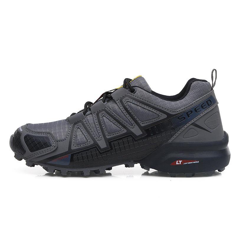 Men's Cross-Country Running Shoes, Breathable and Comfortable, Large Size, Suitable for Outdoor Sports and Casual Wear