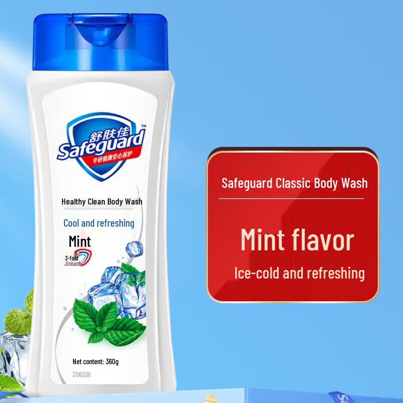 Safeguard Healthy Fresh Mint Icy Cool Body Wash
