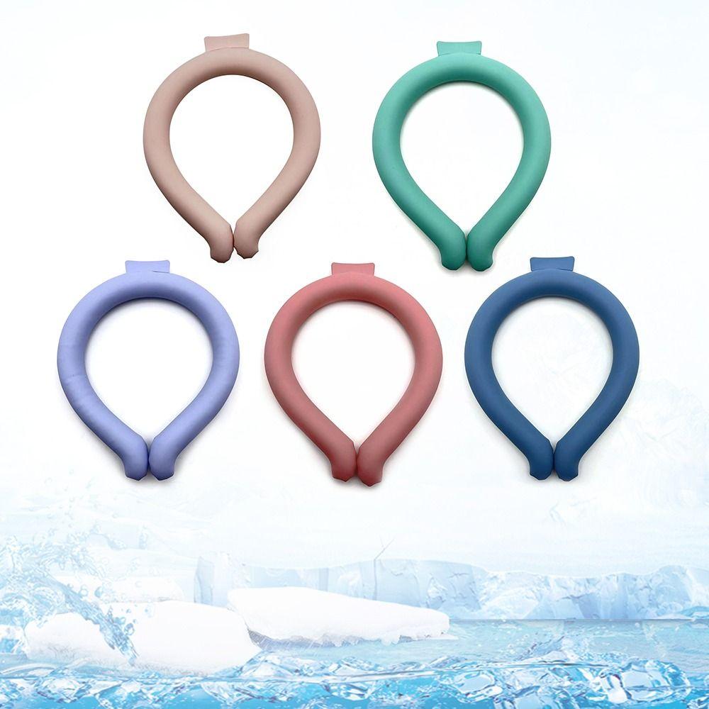 

Круглый быстроохлаждающийся низкотемпературный охлаждающий оберточный материал для шеи, ледяной воротник, гель-пакет со льдом, охладитель шеи