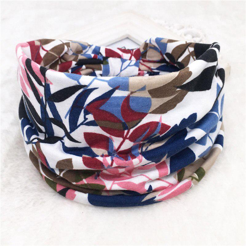 Bohemian Wide Stretch Headband Γυναικεία τουρμπάνι λουλούδι Floral ελαστική ζώνη μαλλιών Αξεσουάρ μαλλιών