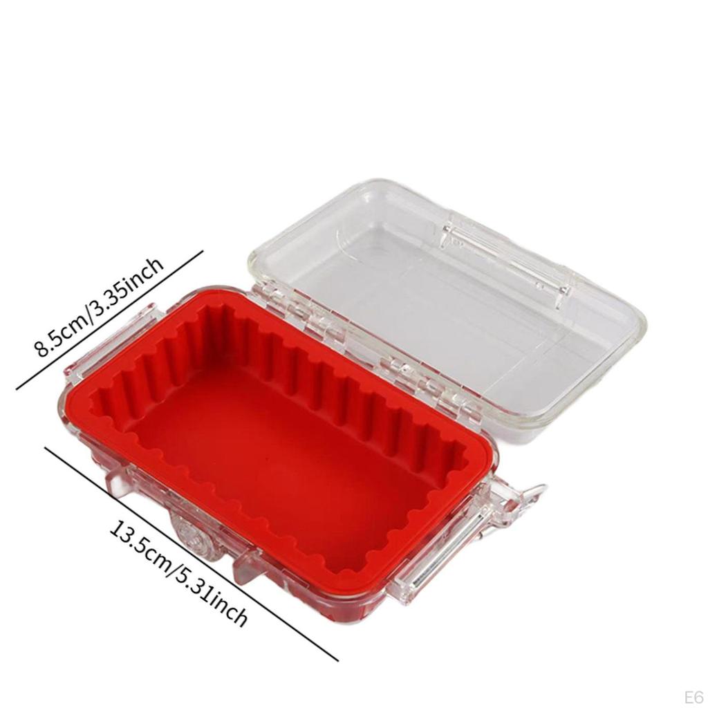 Sealed Waterproof Box Airtight Carry Storage Container Equipment Shockproof Camping