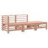 3 Piece Garden Lounge Set with Cushions Solid Douglas Fir Wood