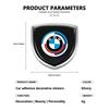 KMLA1 Shield Car Fender Logo Rear Trunk Sticker Decor Accessories For BMW X1 X2 X3 X4 X5 X6 F49 F39 F25 G01 F16 G06 G07 F25 F30