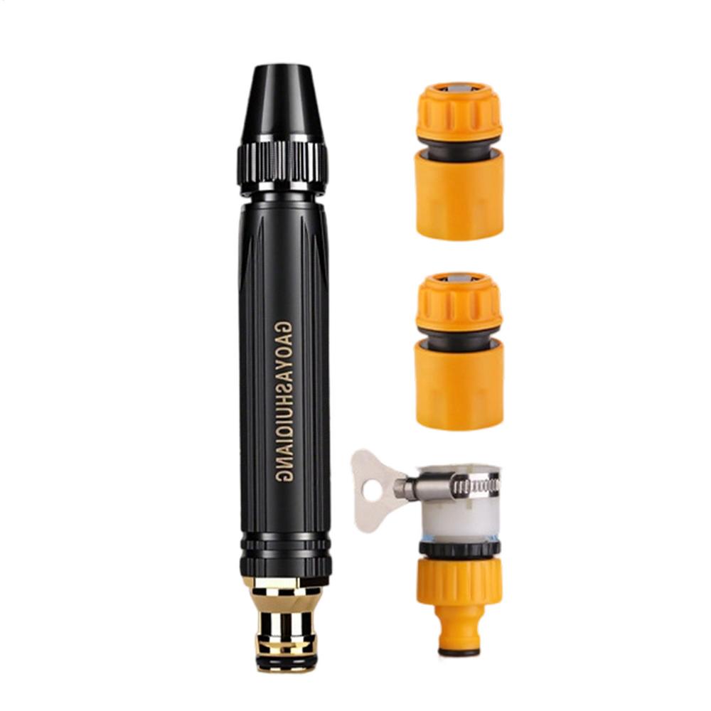 High Pressure Water Hose Nozzle Powerful Adjustable Leak-proof Tool High Pressure Washer Nozzle for Home Washing Cleaning