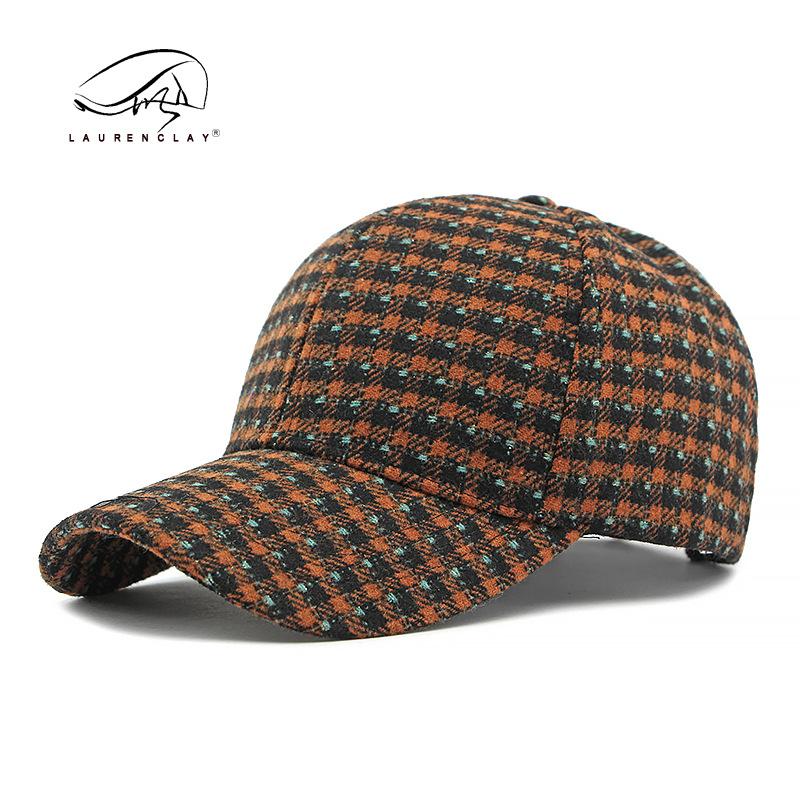 Woolen Hat Children Spring and Autumn New Hard Top Cap Women's Fashion Thermal Baseball Cap Sun Protection Visor Male Tide