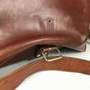 Handmade All Leather Shoulder Bag Brown(USED)