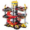 Garage à jouets pour enfants - MOLTO - 5 étages - Ascenseur, Lave-auto, Graisseur, Station-service