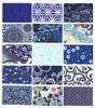 Kawasumi Washi Chiyogami Yuzen Washi 15 15 Blue Paper, 15x15cm, Patterns, Sheets,
