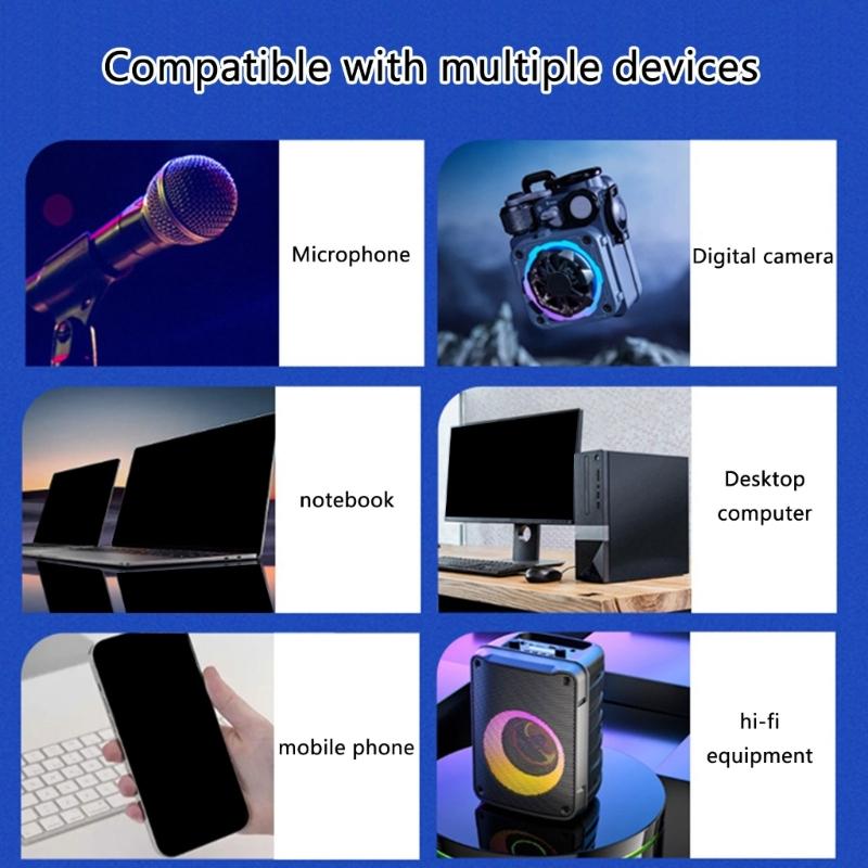 Portable USB C Mic Cable Type C/3.5mm TRS/TRRS Plugs Coiled Cable for Phone Tablet Camera for Quality Sound Recording