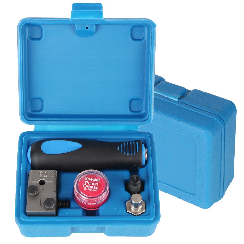 Utensili per Riparazione Auto Moto Camion Strumento Manutenzione Auto Kit Svasatubi per Tubi Freno Adattatore per Doppia Svasatura 3/16 pollici Svasatubi Universale per Tubi Freno