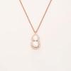 Natural Freshwater Pearl Gourd Necklace & Chinese-Style Earrings Set: Elegant, Versatile, and Luxurious Choker for a Sophisticated Look.