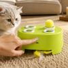 Whack-a-Critter Cat Toy Rechargeable Feather Teaser USB Charging for Kittens