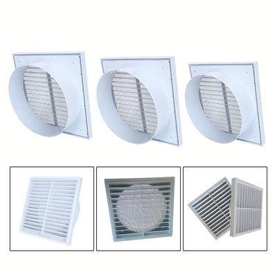Plastic Ventilation Grille Air Outlet Air Exhaust Outlet Fresh Air System Wall Ceiling Ventilation Outlet Louver Air Vent Grille