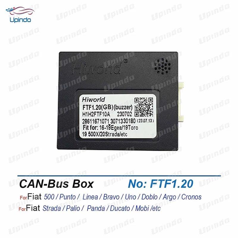 

Car Radio CANBus Decoder CAN Bus Adapter for FIAT Doblo 500 Uno Fiorino Palio Bravo Punto Panda Dacuto Strada Argo Toro Mobi FTF1.20