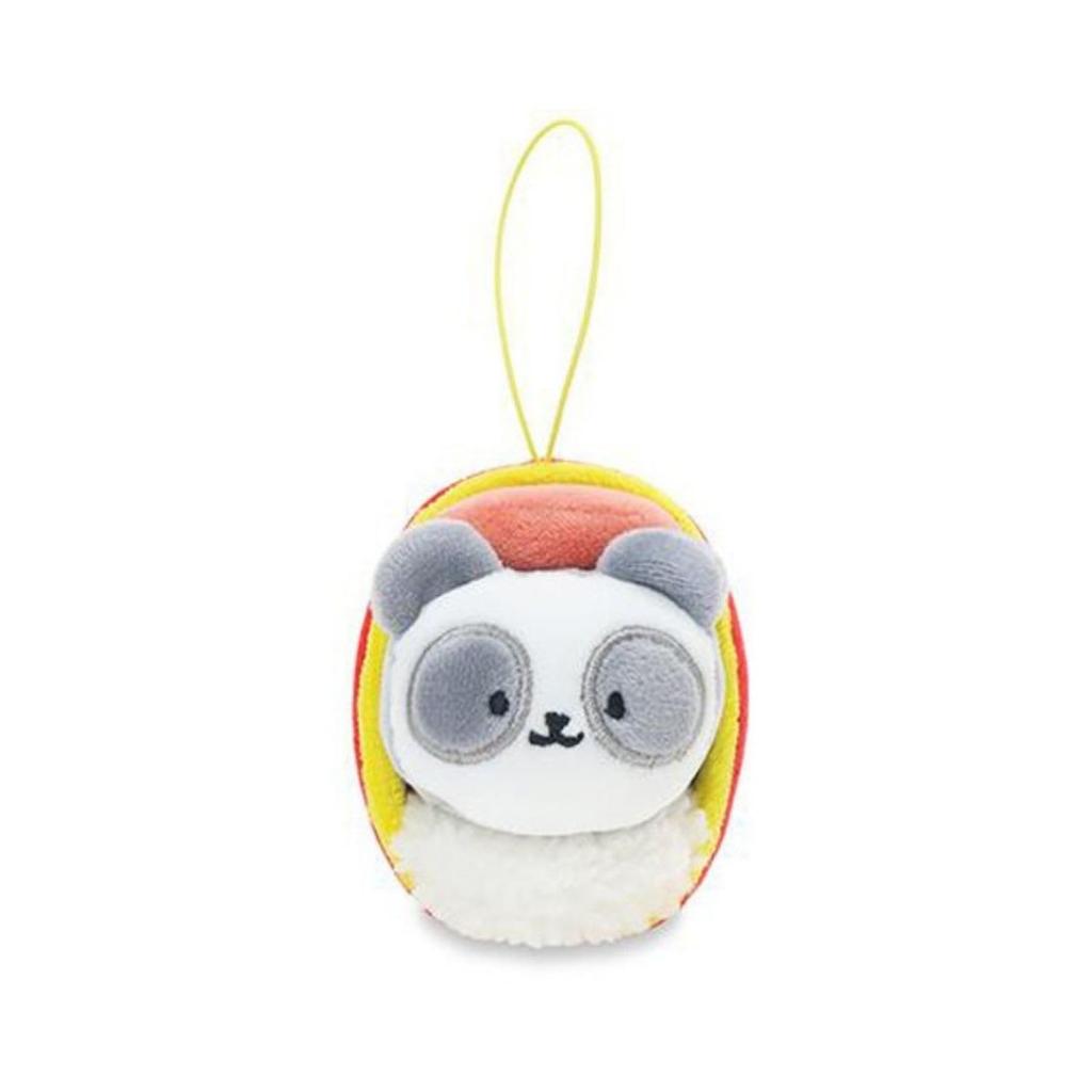 IRISRAIN ANIROLLZ Plush Strap Spam Series Panda 7x8x10cm ANI-PD-PKL7-2