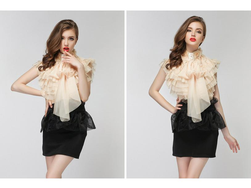 Women's Summer Sexy Sleeveless Chiffon Top