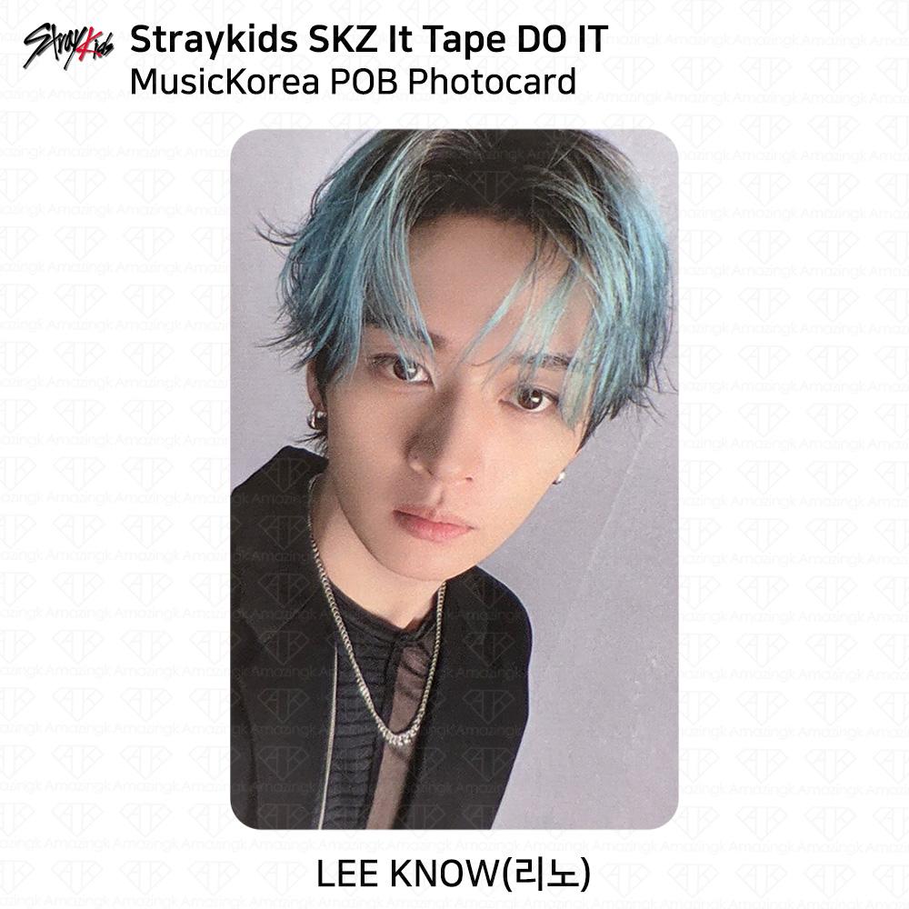 Stray Kids SKZ It Tape DO IT MusicKorea POB Photocard Bangchan Leeknow KPOP