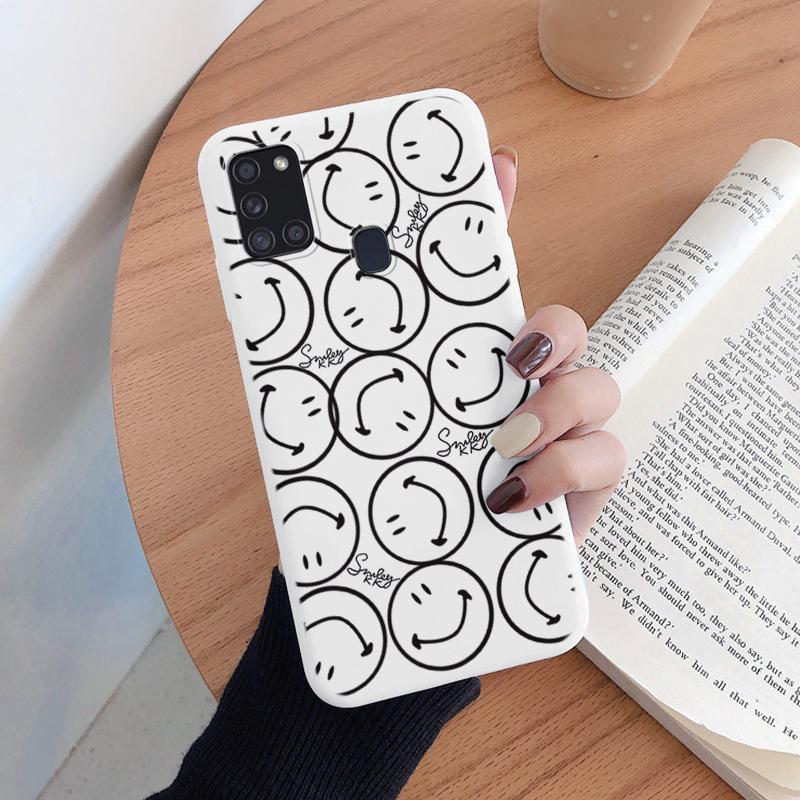 For Samsung Galaxy A21S A50 A51 A52 A32 A31 Phone Case Fashion Leopard Print Pattern Soft Silicone Fundas Protective Cover Shell