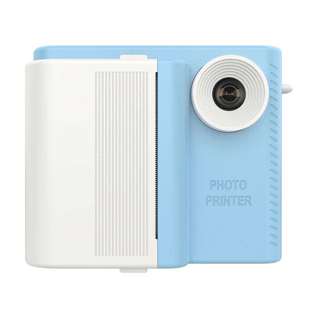 

P6 2.8 Inch IPS Screen Kids Instant Print Camera HD Dual Lens Video Recorder,with 32G Memory Card+Card Reader Blue