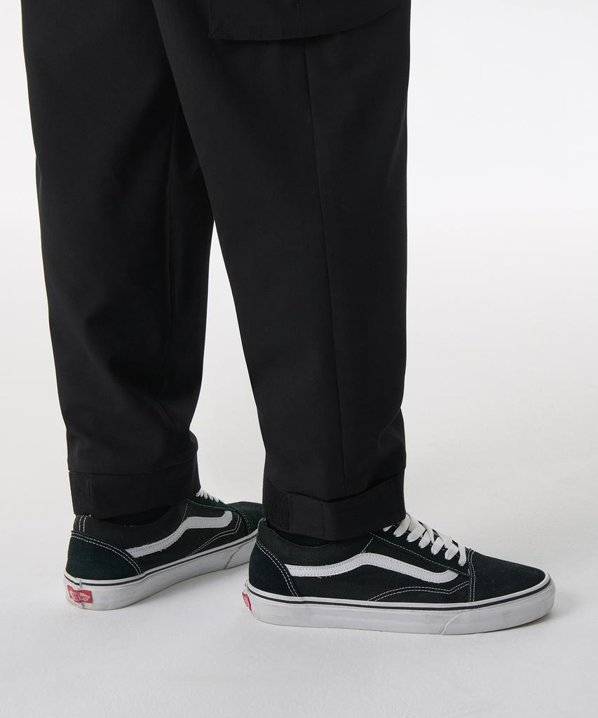 Musinsa Standard Elastic Cargo Strap Jogger Slacks [Black]