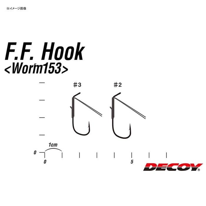 Decoy Worm153 FF Hook #2 Black