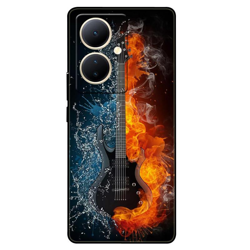 For Vivo V29 Lite 5G Case Global TPU Silicone Wolf Lions Phone Shell For VIVO V29 LITE 6.78 Funda On V29Lite Cat Animals Covers