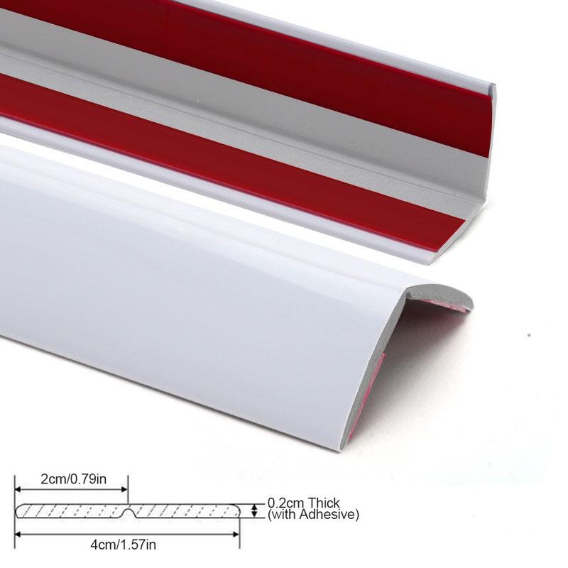 3/5M PVC Selbstklebende Wand Ecke Dekor Streifen Wand Interne Externe Ecke Streifen Hintergrund Wand Möbel Rand Schutz Streifen