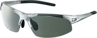 Daiwa Fishing Polarized Color Changing Photochromic Polarized Gray 886130 Sunglasses, Glasses, DN-4022H, (Silver)