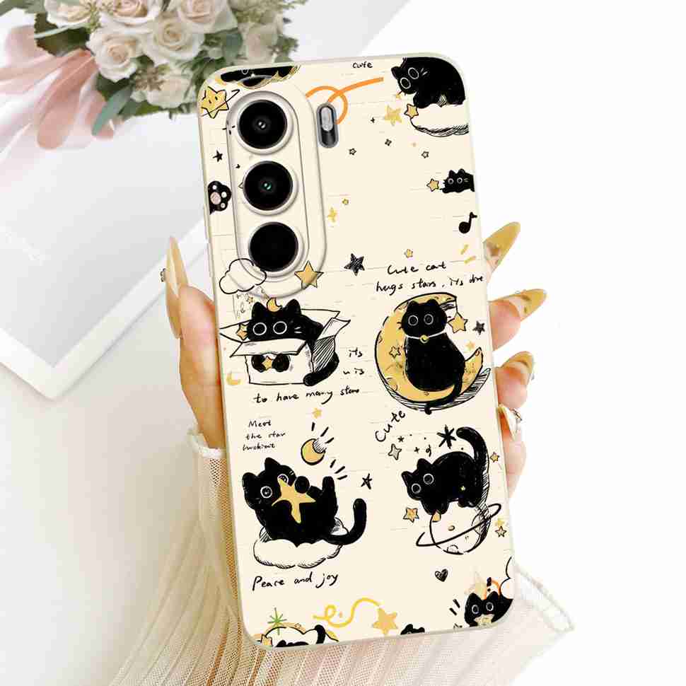 For itel Power 70 Case Summer Minimalist Style Soft Silicone Back Cover For ITEL Power 70 P673L Phone Cases Fundas